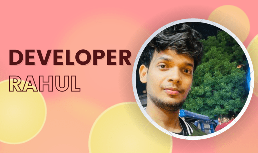 Meet Rahul Sahni: The Developer Rahul Sensation Making Waves in the Coding Community