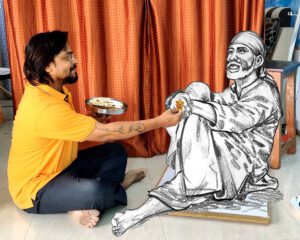 dr harrsha artist sai baba